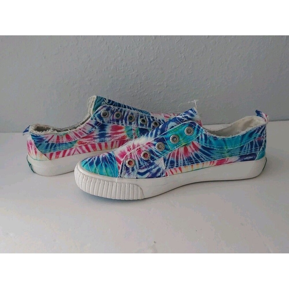 Blowfish Malibu Play Slip On Women's Sneakers Shoes Size 7.5 NEW Upper Cotton